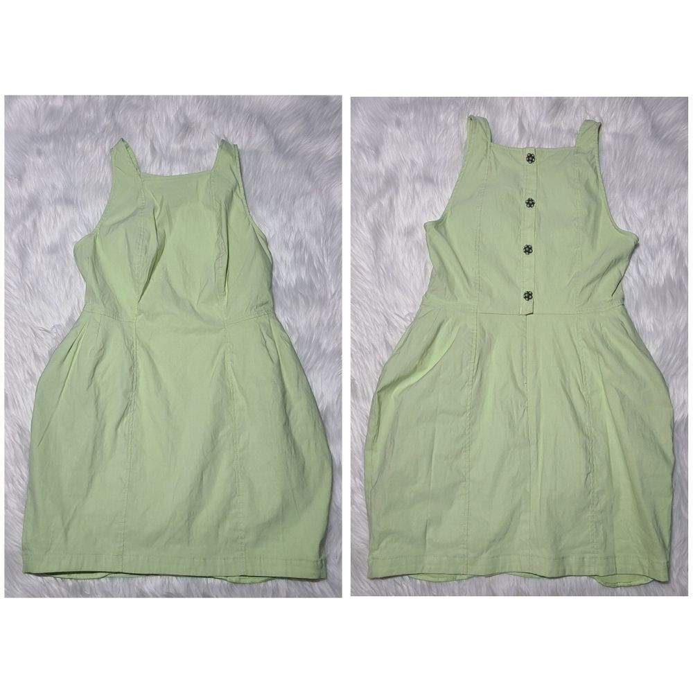 NWT|Maeve Anthro Lime Green Mini Dress, XSP
